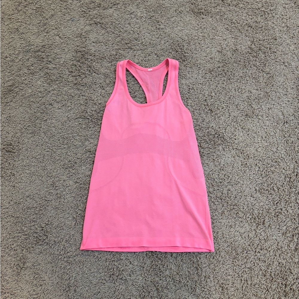 Lululemon Athletica Pink Tank Top